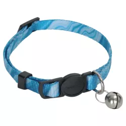 Klasyczna obroża dla kota z dzwoneczkiem rozmiar XS 1x20-30.5cm - 8719138143535
