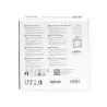 Plafon LED natynkowy kwadratowy 6W 6500K zimna, 12,2×12,2 cm - 8433325210380