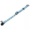 Klasyczna obroża dla kota z dzwoneczkiem rozmiar XS 1x20-30.5cm - 8719138143542