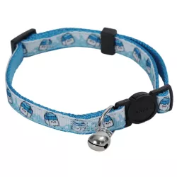 Klasyczna obroża dla kota z dzwoneczkiem rozmiar XS 1x20-30.5cm - 8719138143542