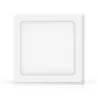 Downlight kwadratowy natynkowy LED E6 12W Żółte światło - 8433325210397