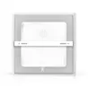 Plafon LED natynkowy kwadratowy 12W 3000K ciepła, 17,3×17,3 cm - 8433325210397