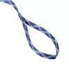 Podstawowa smycz dla psa z karabińczykiem w kratkę 1.5x120cm rozmiar S - 8719138143696