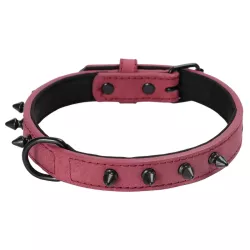 Klasyczna obroża dla psa z 8 ćwiekami rozmiar M 2xL45cm - 8719138143573