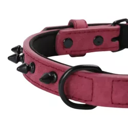 Klasyczna obroża dla psa z 8 ćwiekami rozmiar M 2xL45cm - 8719138143573
