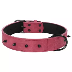 Klasyczna obroża dla psa z 8 ćwiekami rozmiar XL 4xL67cm - 8719138143603