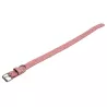 Obroża dla psa skórzana PU z tłoczonym wzorem liści rozmiar XXL 4x67cm - 8719138143627