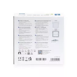 Plafon LED natynkowy kwadratowy 12W 6500K zimna, 17,3×17,3 cm - 8433325210410