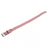 Obroża dla psa skórzana PU z tłoczonym wzorem liści rozmiar L 2x67cm - 8719138143634