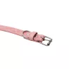 Obroża dla psa skórzana PU z tłoczonym wzorem liści rozmiar XL 3x60cm - 8719138143658