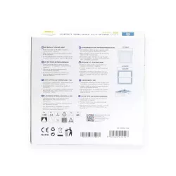Plafon LED natynkowy kwadratowy 18W 3000K ciepła, 22,6×22,6 cm - 8433325210427