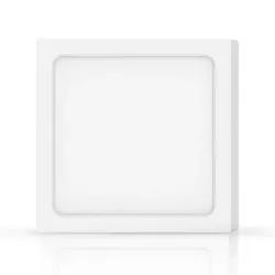 Plafon LED natynkowy kwadratowy 18W 4000K neutralna, 22,6×22,6 cm - 8433325210434