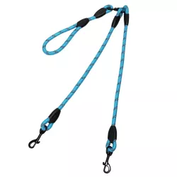 Podwójna smycz linka linka okrągła kontrastowe kolory długość 1.2cm - 8719138143825