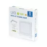 Plafon LED natynkowy kwadratowy 18W 4000K neutralna, 22,6×22,6 cm - 8433325210434