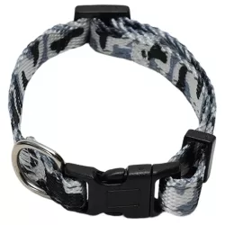 Obroża dla psa z wzorem typu kamuflaż w ciapki rozmiar XS 1.0x20-30cm - 8719138143832