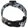 Obroża dla psa z wzorem typu kamuflaż w ciapki rozmiar M 2x30-50cm - 8719138143856