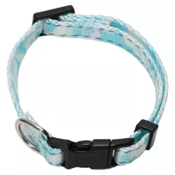 Obroża dla psa z wzorem typu kamuflaż w ciapki rozmiar M 2x30-50cm - 8719138143856