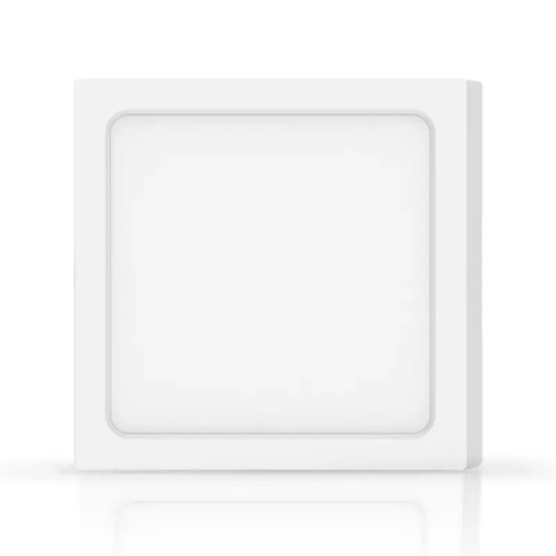 Plafon LED natynkowy kwadratowy 18W 6500K zimna, 22,6×22,6 cm - 8433325210441