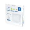 Plafon LED natynkowy kwadratowy 18W 6500K zimna, 22,6×22,6 cm - 8433325210441