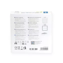 Plafon LED natynkowy kwadratowy 18W 6500K zimna, 22,6×22,6 cm - 8433325210441