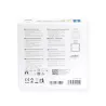 Plafon LED natynkowy kwadratowy 18W 6500K zimna, 22,6×22,6 cm - 8433325210441