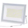 Halogen led 100W barwa zimna 6500K 9000lm w białej obudowie IP65 - 8433325001124