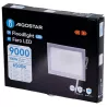 Halogen led 100W barwa zimna 6500K 9000lm w białej obudowie IP65 - 8433325001124
