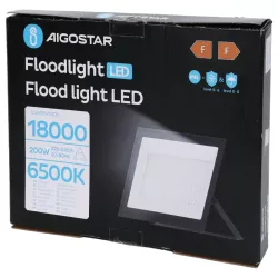 Halogen led 200W barwa zimna 6500K 18000lm światło iluminacyjne IP65 - 8433325000905