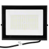 Halogen led 100W barwa zimna 6500K 9000lm w czarnej obudowie IP65 slim - 8433325001001