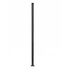 SŁUP OŚWIETLENIOWY drogowy maszt 3M latarni ulicznych Ø60MM do lamp czarny-5904703028437
