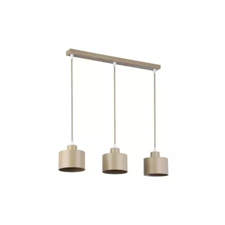 Oprawa wisząca E27 Elza x3 50cm beżowa-5904703030256