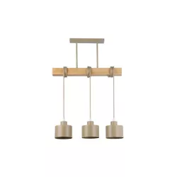 Oprawa wisząca E27 Elza x3 50cm beż + WD-5904703030249