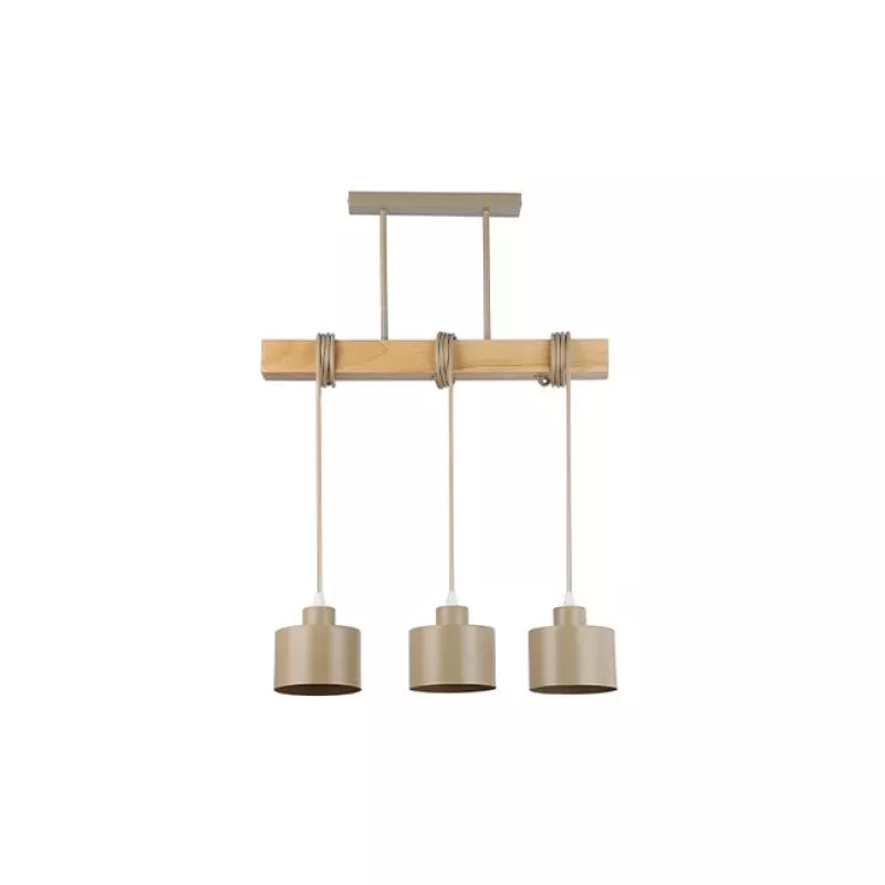 Oprawa wisząca E27 Elza x3 50cm beż + WD-5904703030249
