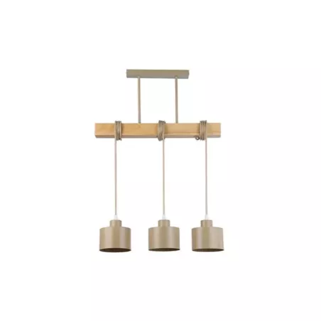 Oprawa wisząca E27 Elza x3 50cm beż + WD-5904703030249
