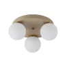 Kinkiet E27 LED Bali-12 29cm x3-1 beż+złoty-5904703029953