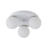 Kinkiet E27 LED Bali-12 29cm x3-1 biały+złoty-5904703029960