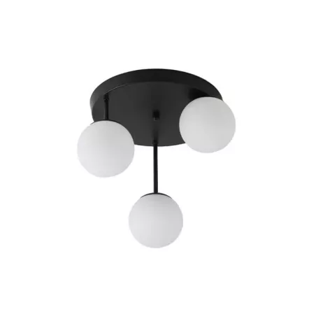 Kinkiet E27 LED Bali-12 29cm x3-2 czarny-5904703029977