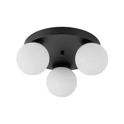 Kinkiet E27 LED Bali-12 29cm x3-1 czarny-5904703029939