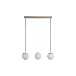 Oprawa wisząca E27 Bali-12 50cm x3-1 beż+złoty-5904703030003