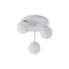 Kinkiet E27 LED Bali-12 29cm x3-2 biały+złoty-5904703029991