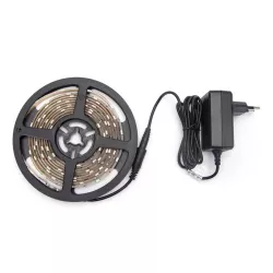 Taśma led 90 kolorowych diod RGB 3m 24W zestaw z pilotem 24 key - 8433325210625