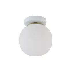 Kinkiet E27 LED Bali-15 15cm x1 biały+złoty-5904703029922