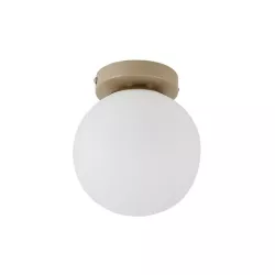 Kinkiet E27 LED Bali-15 15cm x1 beż+złoty-5904703029915
