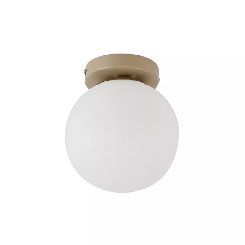 Kinkiet E27 LED Bali-15 15cm x1 beż+złoty-5904703029915