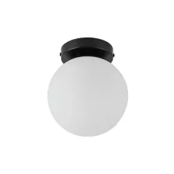 Kinkiet E27 LED Bali-15 15cm x1 czarny-5904703029892