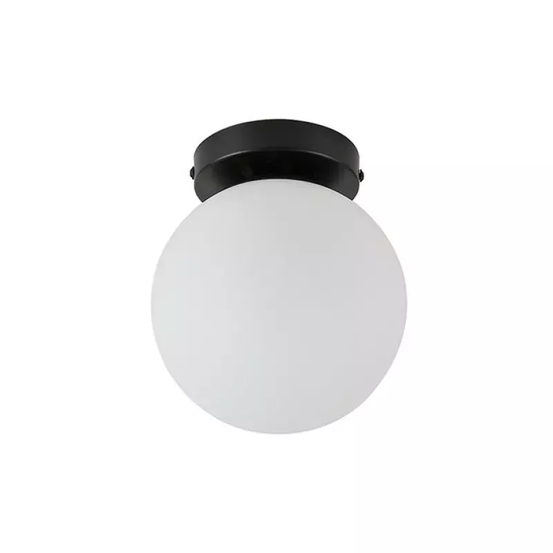 Kinkiet E27 LED Bali-15 15cm x1 czarny-5904703029892