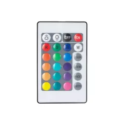 Taśma led 90 kolorowych diod RGB 3m 24W zestaw z pilotem 24 key - 8433325210625