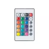 Taśma led 90 kolorowych diod RGB 3m 24W zestaw z pilotem 24 key - 8433325210625