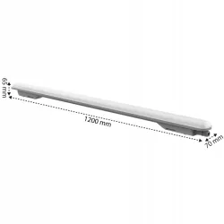 Oprawa oświetleniowa Lampa LED wisząca liniowa 120cm 36W 4000K XUDO-5904703007685
