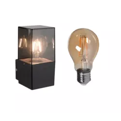 Lampa kinkiet ogrodowa elewacyjna zewnętrzna +E27-5904703008835